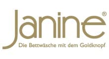 Logo Janine - Die Bettwäsche mit dem Goldknopf